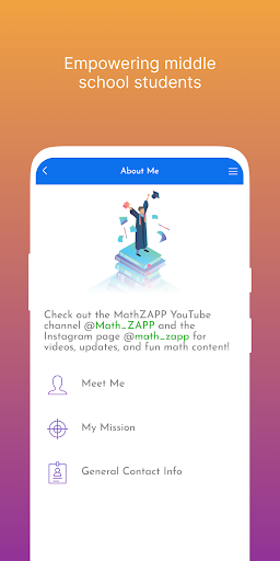 MathZAPP Screen 3