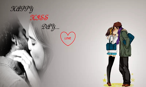 Kiss Day Photo Frame Screenshot 4 - AppWisp.com