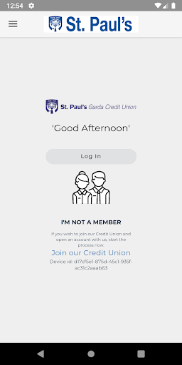 St. Pauls Garda Credit Union Screen 2