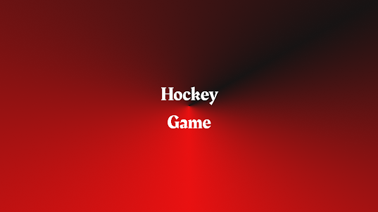Hockey Game app mobile