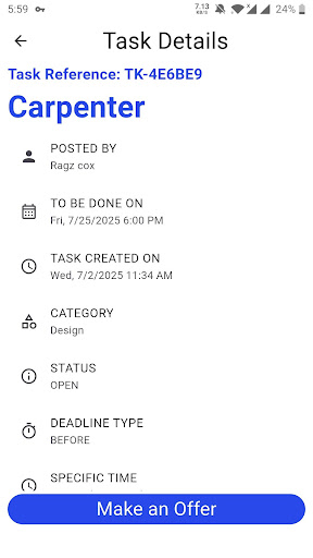 App screenshot