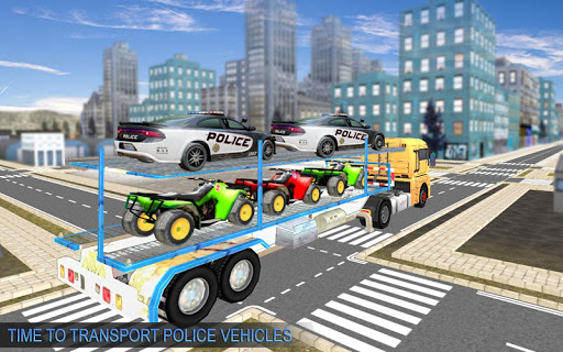 US Police Moto ATV Quad Bike Screen 3
