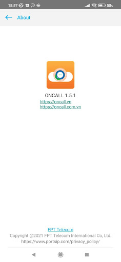 ONCALL Screen 3