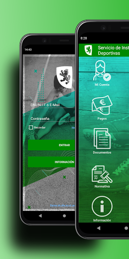 Android application Deportes ZGZ screenshort