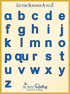 Letter Sounds A to Z