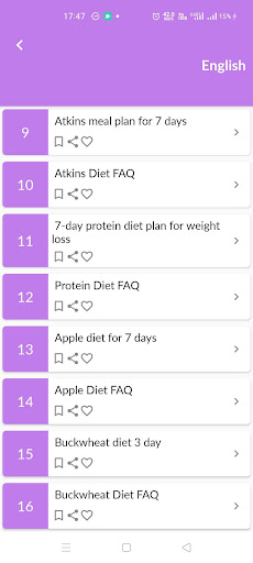 How to lose weight in 7 days Screen 2