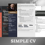 Cover Image of ダウンロード Simple CV - CV & Resume Maker  APK