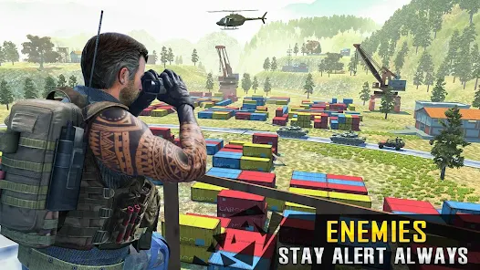 Download Commando War Army Game Offline android on PC