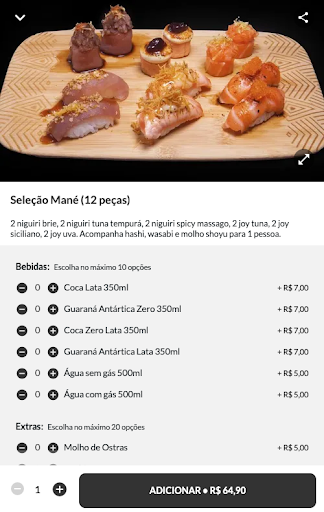 Mané Sushi Screen 3