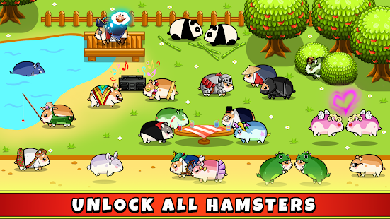 Cute hamster & idle apple farm 0.5.16 APK screenshots 8