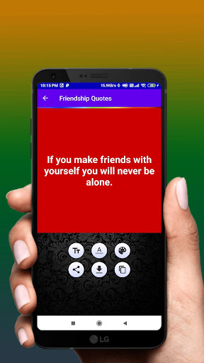 Friendship Quotes & Messages Screen 3