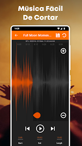 Captura de Pantalla 3 Creador de tonos y editor MP3 android
