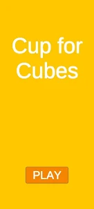 Cup for Cubes