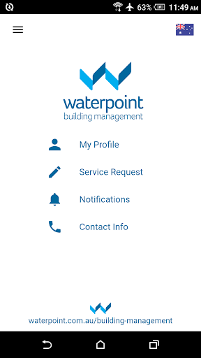 Android application Waterpoint screenshort