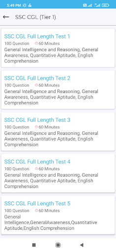 Selection Academy Screen 3