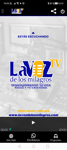 La Voz de los Milagros Screen 3