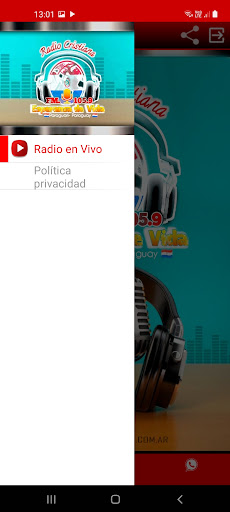 Radio Esperanza de Vida Screen 2
