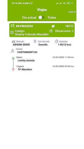 Inroute Turismo Screen 3