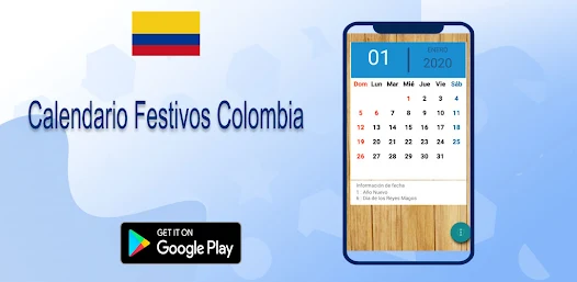 Calendario Festivos Colombia - Apps on Google Play