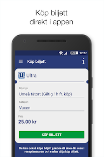 Ultra – Umeås lokaltrafik Screenshot