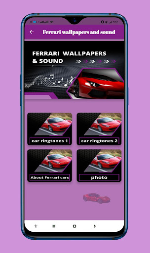 Ferrari wallpapers and sound