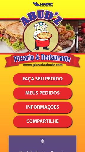 Android application Pizzaria e Restaurante Abudz screenshort