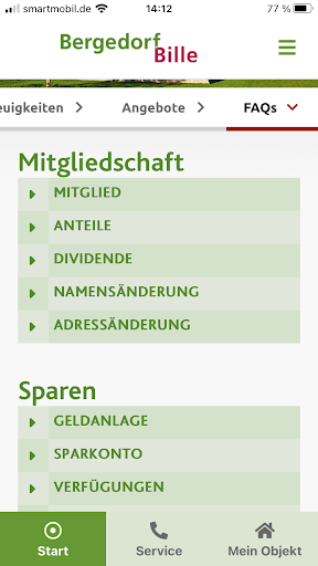 Bergedorf-Bille-App Screen 3