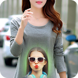 Girls T-Shirt Photo Frame icon