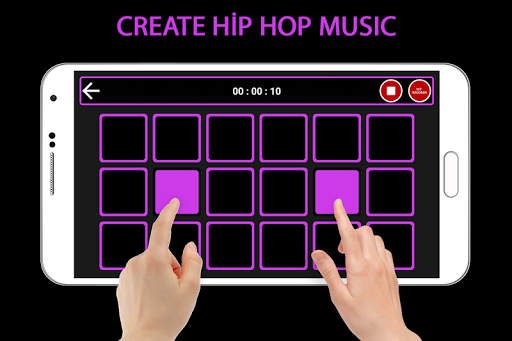 Android application Create Hip Hop Music screenshort