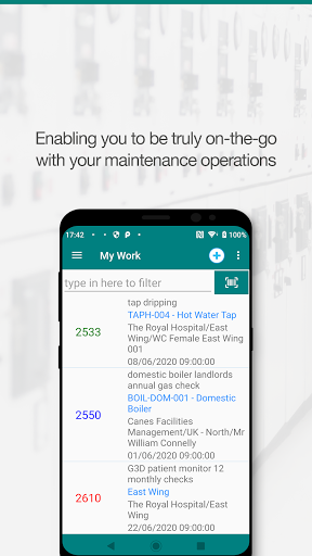 ShireSystem Mobile PRO Screen 2