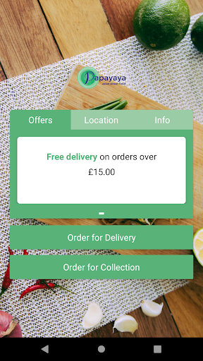 Android application Papayaya screenshort