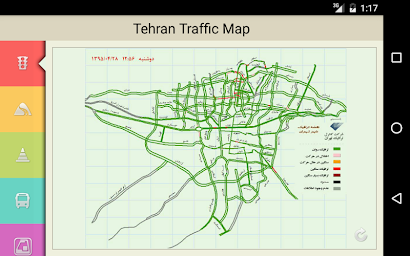 Tehran Traffic Map