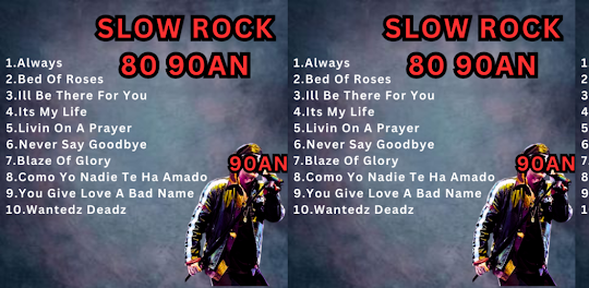 slow rock 80 90an