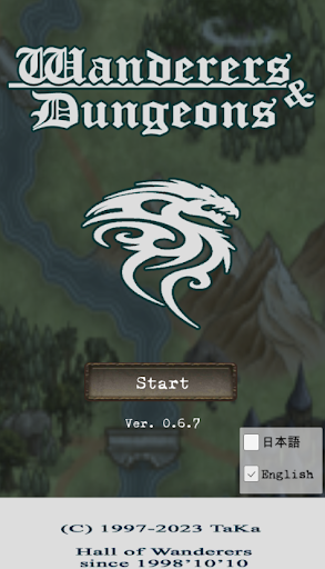 Android application WANDUN -Wanderers&Dungeons- screenshort