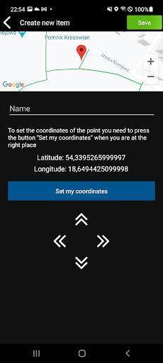 Control security guard patrol Screen 2