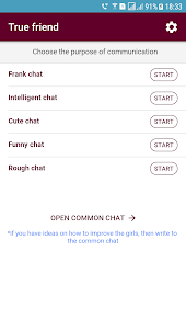 True Friend: Virtual girl chat