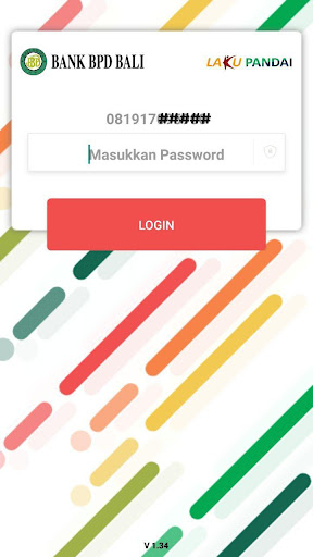 Android application Mobile Nasabah BPD Bali screenshort