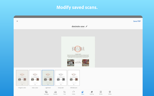 Adobe Scan: PDF Scanner with OCR, PDF Creator android2mod screenshots 14