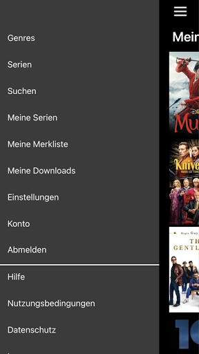 meinVOD Screen 3