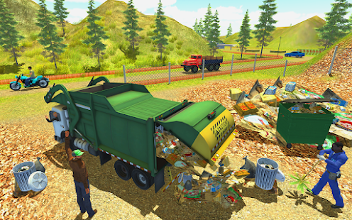 Cargo Transporter Truck: Garbage Truck screenshots 4