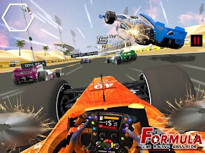 Formula Car Racing Simulator mobile No 1 Race game screenshot thumbnail