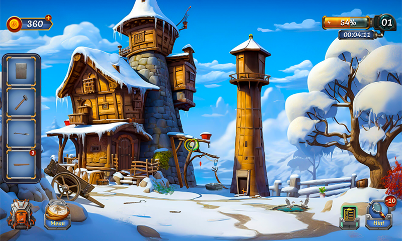 #1. Christmas Games: Winter Wreath (Android) By: HFG Entertainments