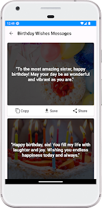Birthday Wishes, Messages