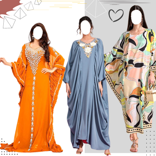 Kaftan Dress Photo Editor  Icon