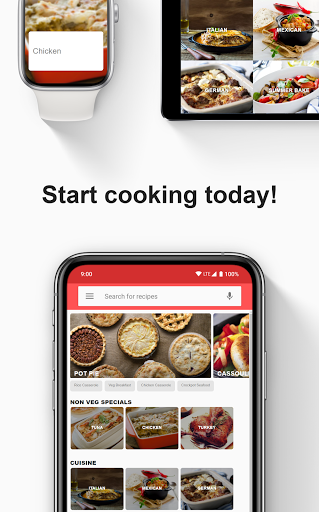 Screenshot of Casserole Recipes & Cookbook