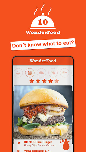 Android application Wonderfood screenshort