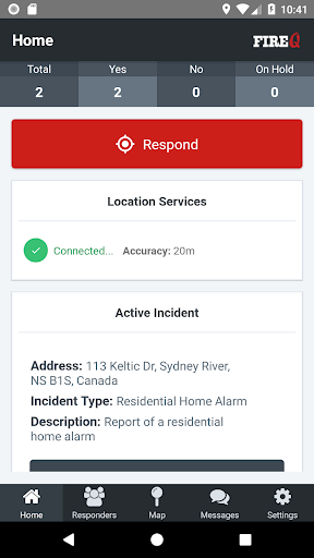 FireQ RVS Screen 2