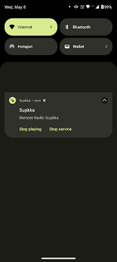 Remote radio Supkka trial Screen 3