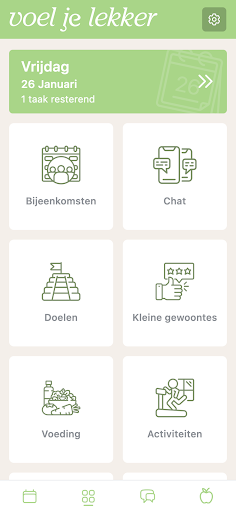 Android application Voel je lekker screenshort
