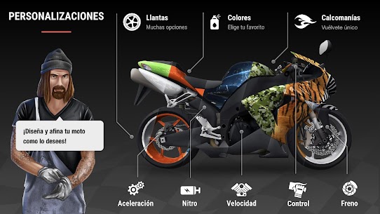 Descargar Racing Fever Moto Mod APK 2025: Dinero ilimitado 4